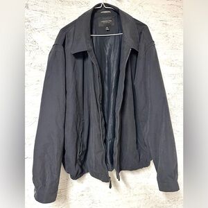 Men's London Fog Jacket Dark Grey/Black